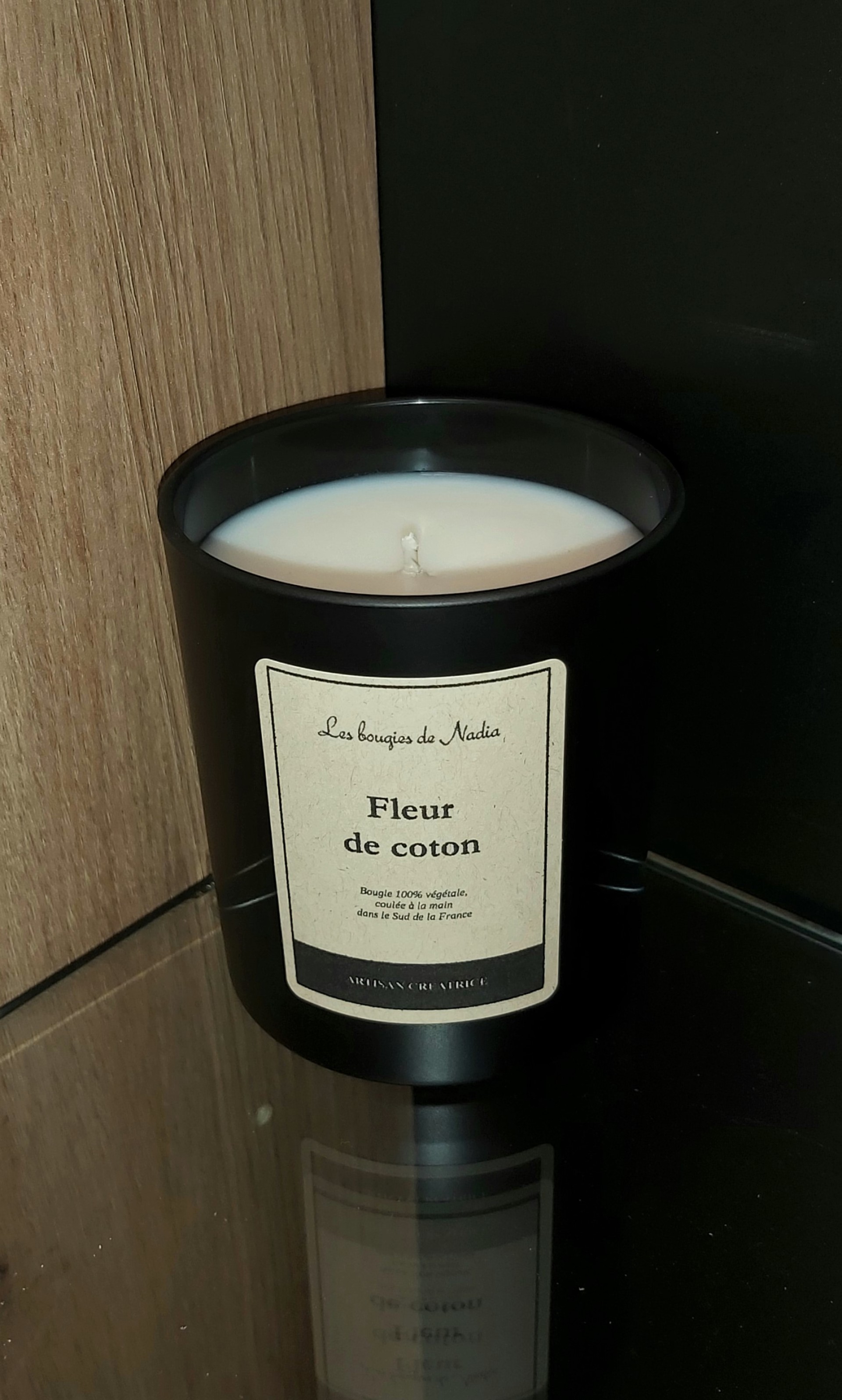 LE JARDIN ZEN - Bougie parfumée fleur de coton