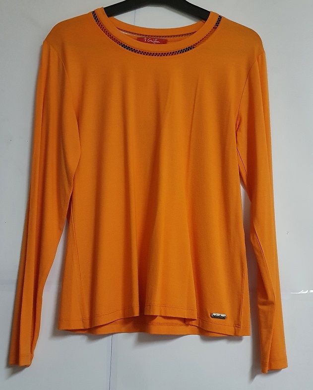 MOD'ELLE PASSION - T-shirt orange simple
