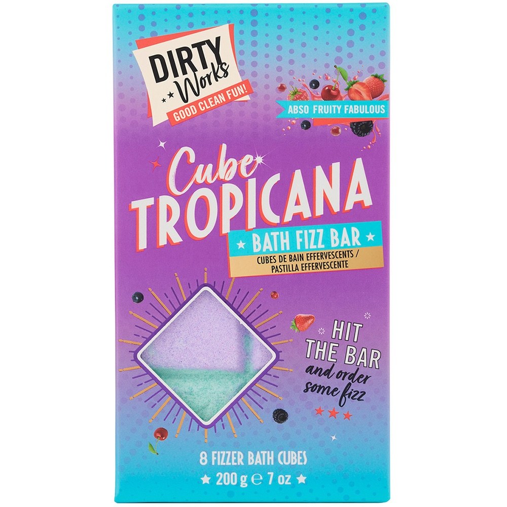 PARAPHARMACIE AMBARROISE - Dirty Works Cubes de bain Tropicana