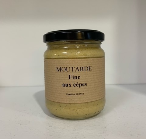 LA FROMAGERIE DE MARION - Moutarde fine aux cèpes
