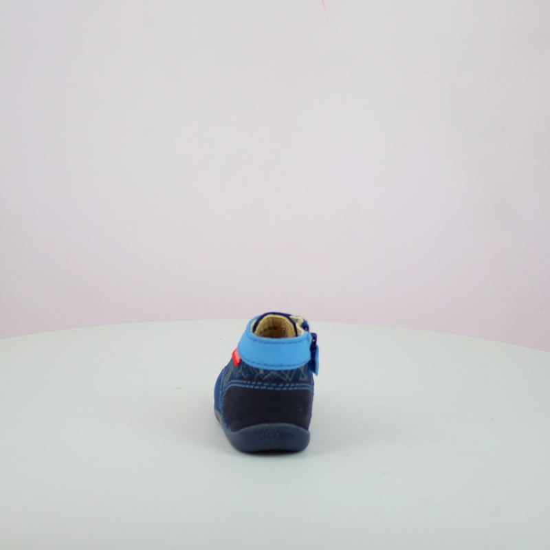 Image du produit : Chaussures garçon KICKERS Bonzip2 bleu